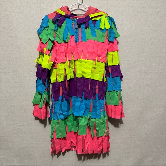Tipsy Elves Multicolor Fringe Dress - Picture 4 of 6